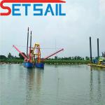 1800.00cm * 380.00cm * 250.00cm Hydraulic 24 Inch Cutter Suction Dredger with