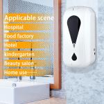 White Pink Blue Abs Resin 1200ml Foam Hand Sanitiser Dispenser