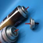Ergonomic Gas Lighter Refill Valve with Buna Outer Gasket for Strict Control
