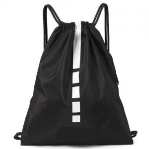 Wholesale Shoulder Drawstring Bag , Sports Drawstring Backpack Bag With Zip Pocket from china suppliers