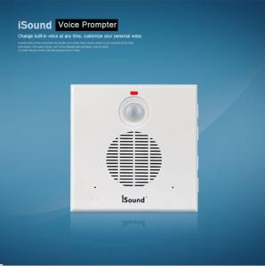 Wholesale COMER infrared sensor alarm MP3 sound speaker for home indoor voice promt devices from china suppliers