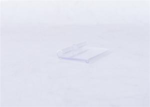 Wholesale Extruded Transparent Plastic Profiles , Moisture Proof Supermarket Shelf Talker from china suppliers