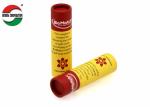 Recyclable Paper Cans Packaging , Kraft Paper Tea Canister Packaging