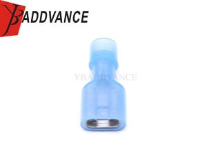 Wholesale FDFN2-250 Female Nylon Fully Insulated-Double Blue Crimp Terminals 14-16 AWG from china suppliers