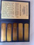 NDT Laminated Magnetic Flux Strips Type G Burmah-Castrol 5 Strips For Magnetic