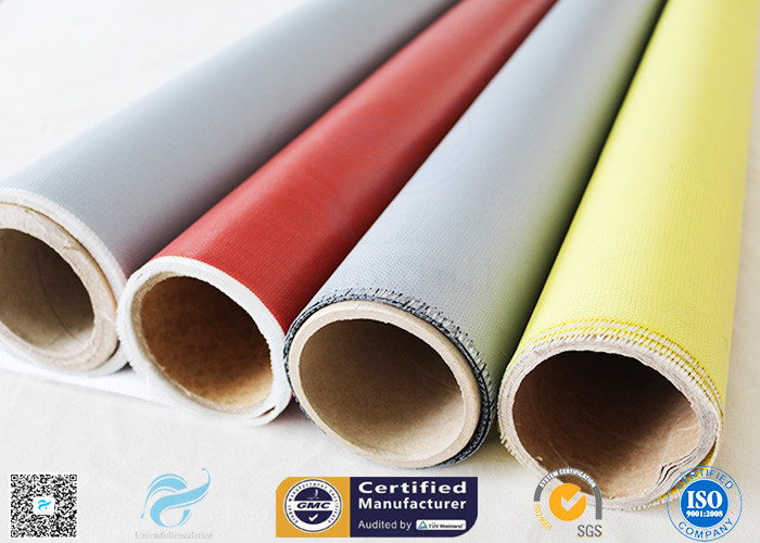 260℃ High Temperature E-glass Satin/Twill Silicone Coated Fiberglass Fabric