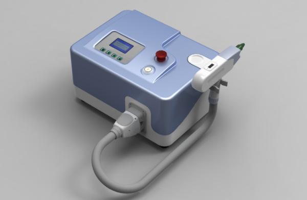 Portable long pulsed nd yag laser hair removal For All Color Tattoo Skin Type