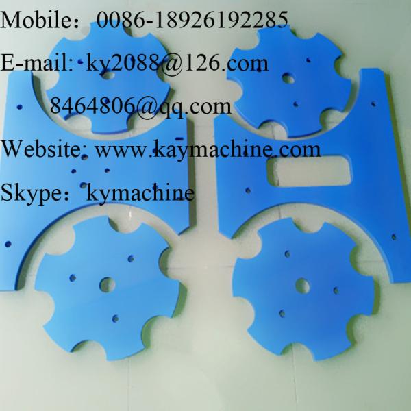 Polyethylene Machine Guards Augers Screws Scrolls Worms Augers Lane Divider