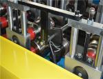 Steel Door Frame Sheet Metal Roll Forming Machines For Refrigerated Door