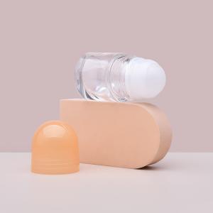 China Amber Color Essential Oil Roller Bottles 90ml Plastic Material on sale