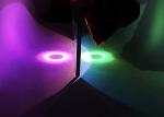 Flat Dichroic Coating Glass Laminate Customized Size