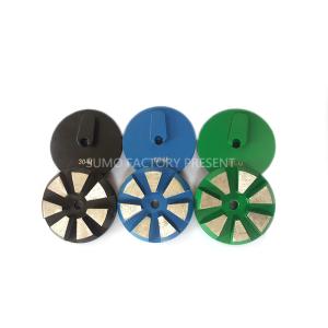 Wholesale 3&quot;8 Segments Redi Lock Diamond Grinding disc for Husqvarna from china suppliers