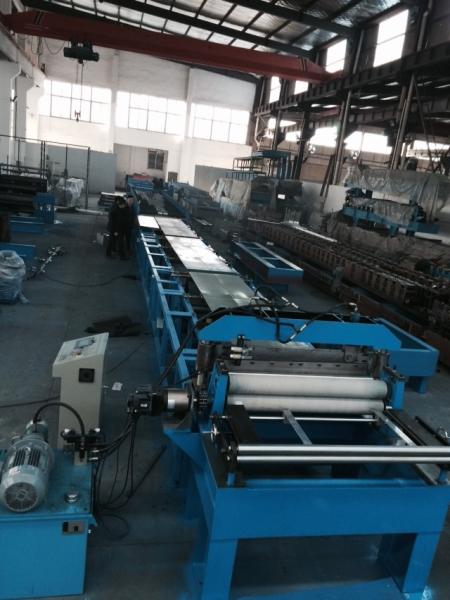 Galvanized Steel Corrugated Roof Panel Roll Forming Machine Gear Box Hydraulic