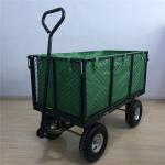 XXL Heavy Duty Garden Mesh Cart Wheelbarrow Mesh Garden Trolley Cart Utility