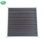Aluminum Alloy Panel Air Filter , Activated Carbon Fiber Filter Odor Removal