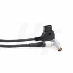 D-Tap to Right Angle Lemo 6 Pin Power Cable for RED Scarlet Epic Dragon DSMC2