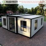 40Ft 20Ft Mobile Luxury Expandable Container House 5 Bedroom Prefab Shipping