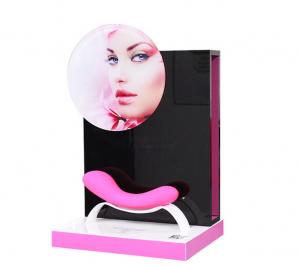 China Pantone PVC Acrylic Cosmetic POP Display Stand Eco Friendly on sale