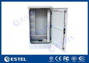 Wholesale IP65 Outdoor Communication Cabinets , Optical Fiber Cabinet 19&quot; 20U With Cable Organizer from china suppliers