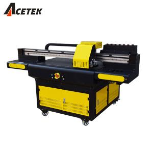 Wholesale Acetek UV Flatbed Printer , Mobile Cover CMYK Digital UV Flatbed Printing Machine from china suppliers