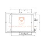 Advertising Digital Elevator Lcd Display 10.4 Inch Durable Metal Housing