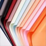 A popular solid-color paper with a small round bouquet wrapping paper, flower