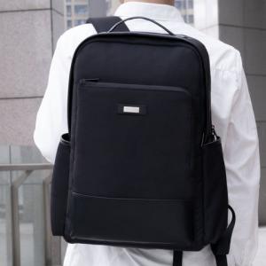 Wholesale RPET Waterproof Black Business Bag 15.6 RPET Laptop Backpack from china suppliers