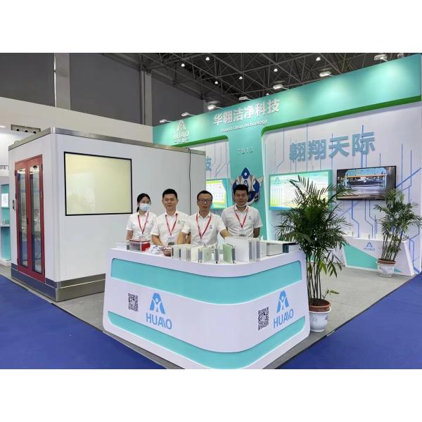 Huaao ISO CLASS 9 Dust-Free Clean Room Workshop Pharmaceutical Laboratories Modern Design Rock Wool Magnesium Board Sandwich Panels