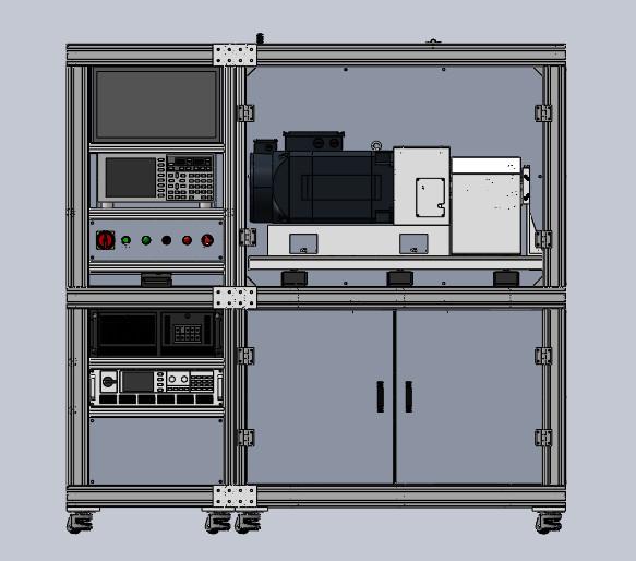 SSCD400 400KW 2546Nm 3800rpm Gearbox Test System Small Stand Speed Measurement