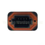 8 Pin DT15-8PB Automotive Waterproof Connector straight pin holder PCB solder