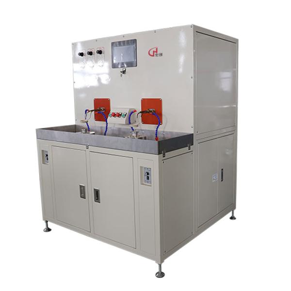 Double Station Automatic Brazing Machine High Frequency Induction For Aluminum