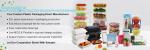 24Oz Disposal Bowl With Lids For Food Customized Plastic Disposable Bowl With