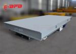 Railway Cable Powered 10T Flat Material Transfer Carts For Cleaning Room