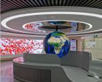 Full color 360 Degree Cylinder LED Display Outdoor Column curve Screen