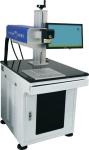 Customizable Marking Area UV Engraving Machine Laser Type 30W With Rotary Galvo