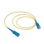 Orange APC SC Ethernet Fiber Optic Cable UPC LSZH PVC SM 3.0mm