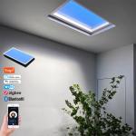 Artificial Daylight Faux Skylight Lighting CCT 6500K Dimmable Tuya Smart Wifi