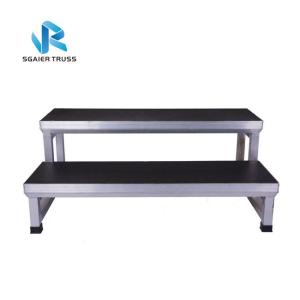 Wholesale Aluminum Assemble Portable Outdoor Performance Stage Easy Set Up Stage Step from china suppliers