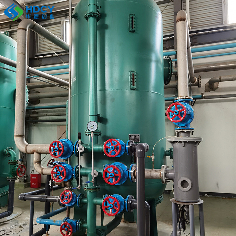Anion Resin Exchanger Lined With Rubber Anion Bed Water Treatment Equipment Thermal Power Plant Water Debrine System