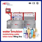 SUS304 Auto Dose Adjustment Cosmetic Lotion Filling Equipment