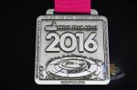 2016 Sports Marathon 10k 5k 1k Riding Events Metal Award Medal With Red RIbbon