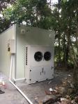 Heat pump dryer 24kW, 20L per hour dehuminification flow.