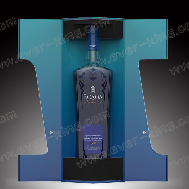 4C Offset Printing Embossing Paperboard Glass Bottle Box