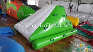 Wholesale Inflatable Mini Iceberg For Water Parks With Slide Green And White from china suppliers