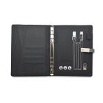 Pu Leather A5 Notebook Luxury Corporate Gifts Erasable Custom Logo With LED