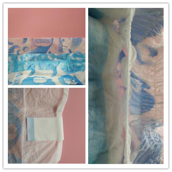 Non Woven Disposable Environmentally Friendly Diapers Soft Good Absorbency