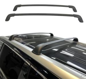 Wholesale Black Silver Aluminum Alloy Lockable Universal Cross Bar Rails For SUV Pickup Truck from china suppliers