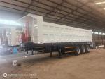 3 Axles 60 Ton Multi Funtion Flat Bed Tank Tipper Dumper Dump Trailer For