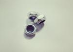 High Durability Metal M8 Nylon Lock Nut DIN 985 Standard , Fast Easy Installatio