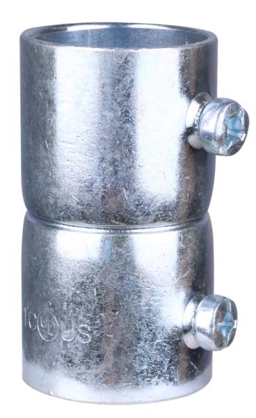 Zinc Electro - Plated EMT To Rigid Conduit Fittings , Steel EMT Tubing